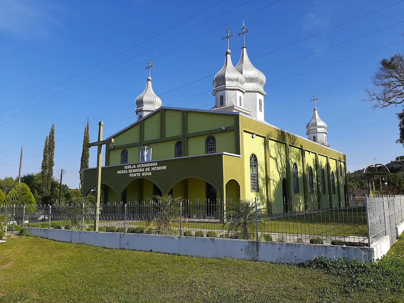 Igreja Ucraniana Nossa Senhora de Hoshiw em Prudentópolis