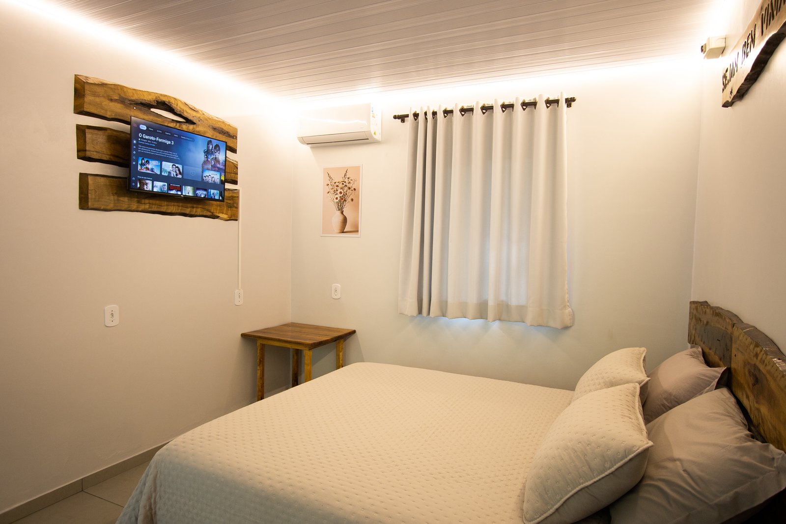Interior da Suíte com Varanda