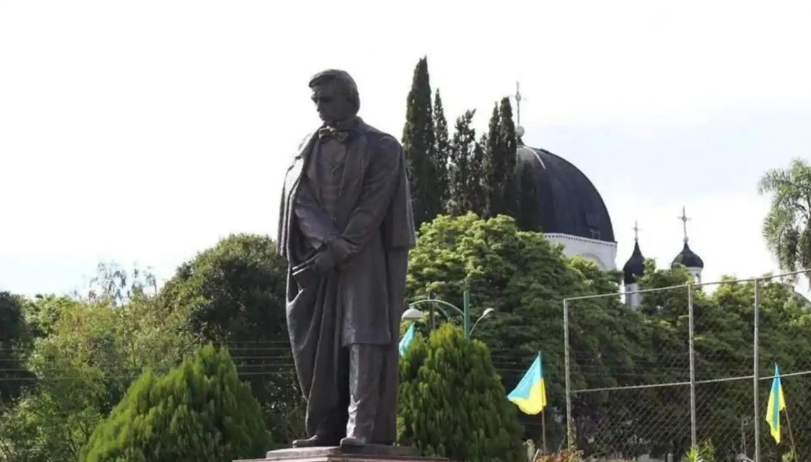 Monumento Taras Shevchénko em Prudentópolis
